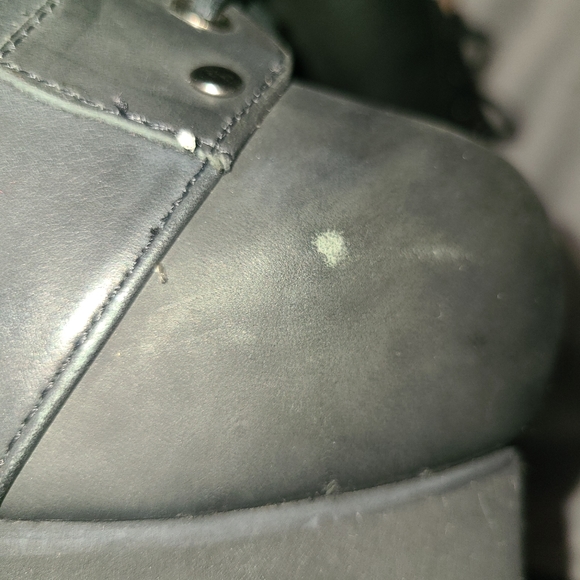 JEFFREY CAMPBELL || Black Leather NOLA Platform boots size 10M - Picture 4 of 8